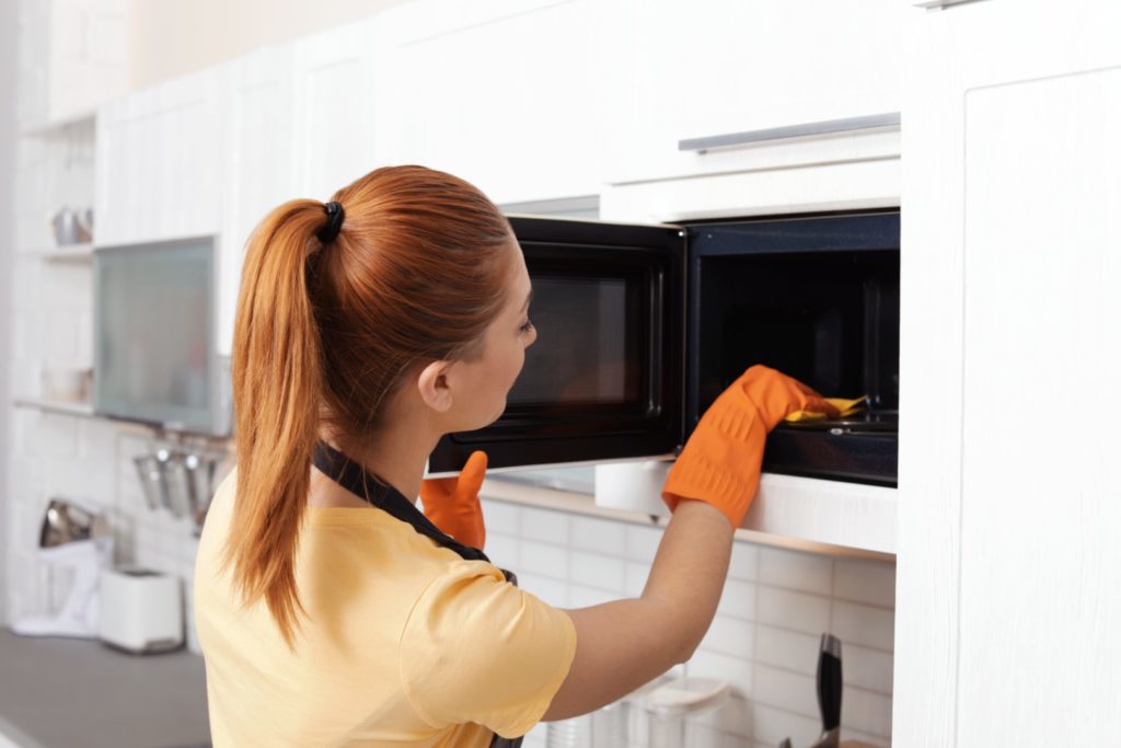 Keep Your Microwave Clean Spotless Professional Microwave - Temu
